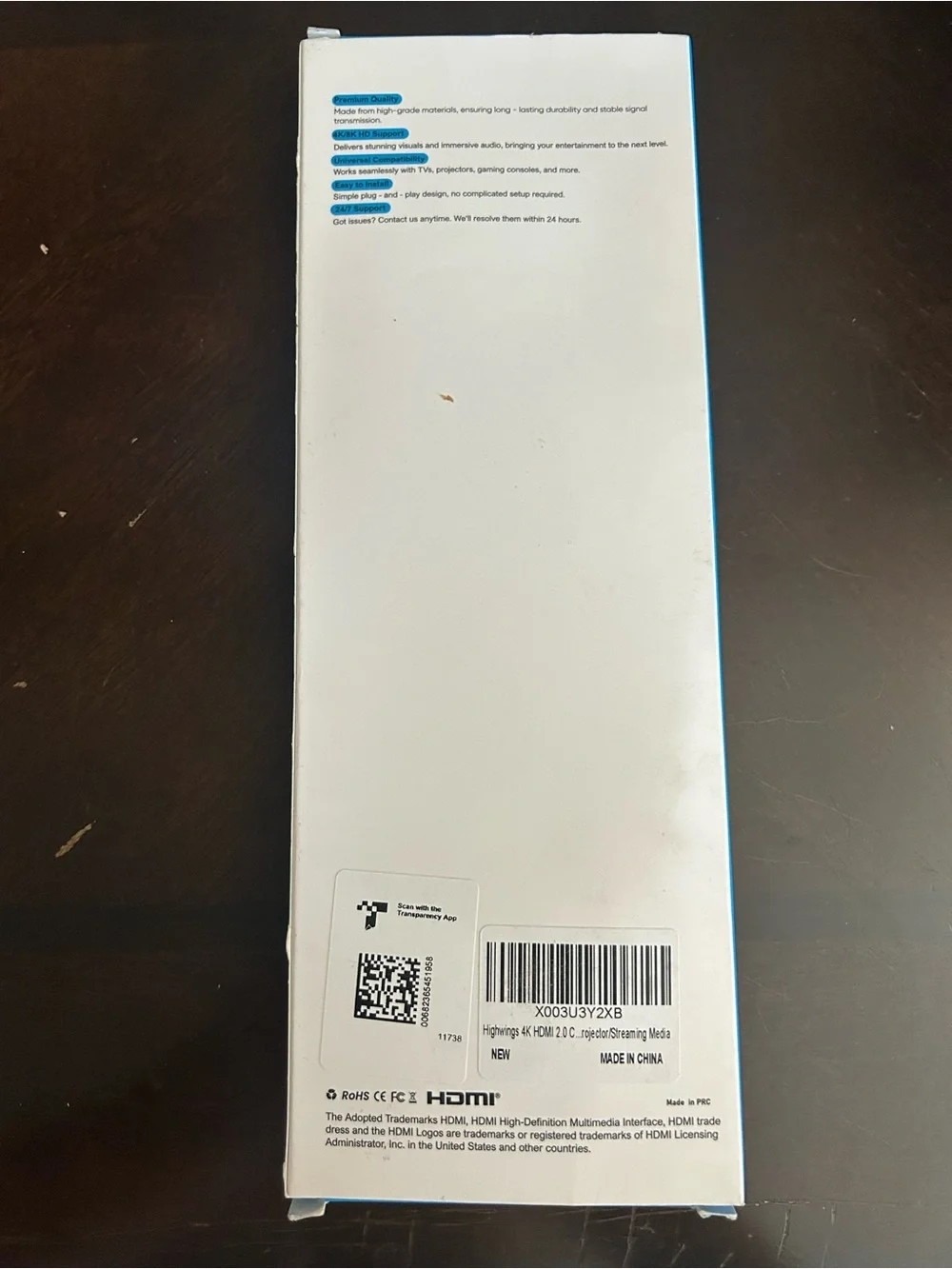High Speed HDMI Cable